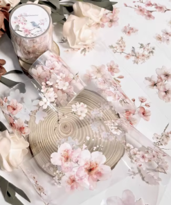Transparent Floral Washi Tape