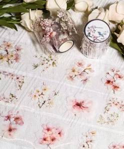 Alternative view of Transparent Floral Washi Tape